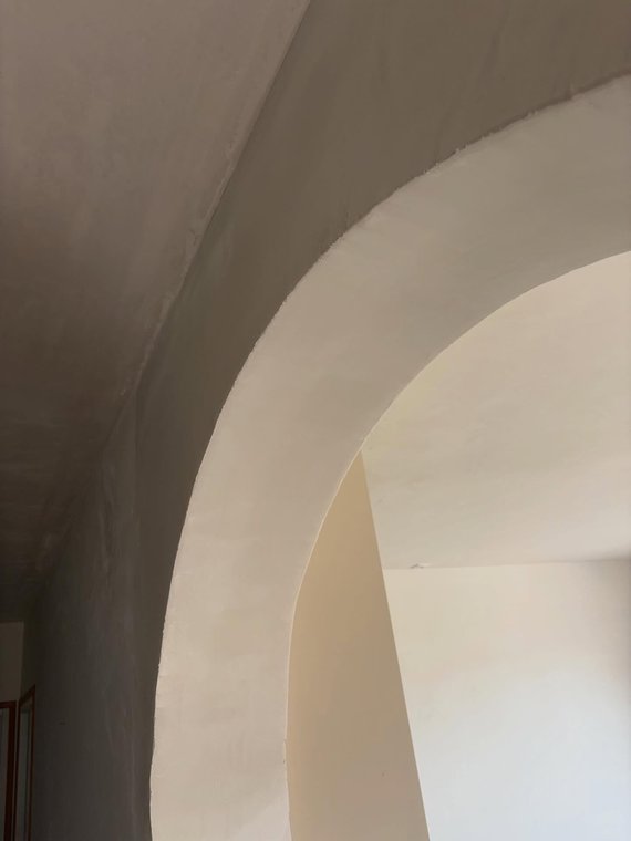 🔨✨ Réalisation d’un arrondi en plaque de plâtre 😊 M… — image 2/2